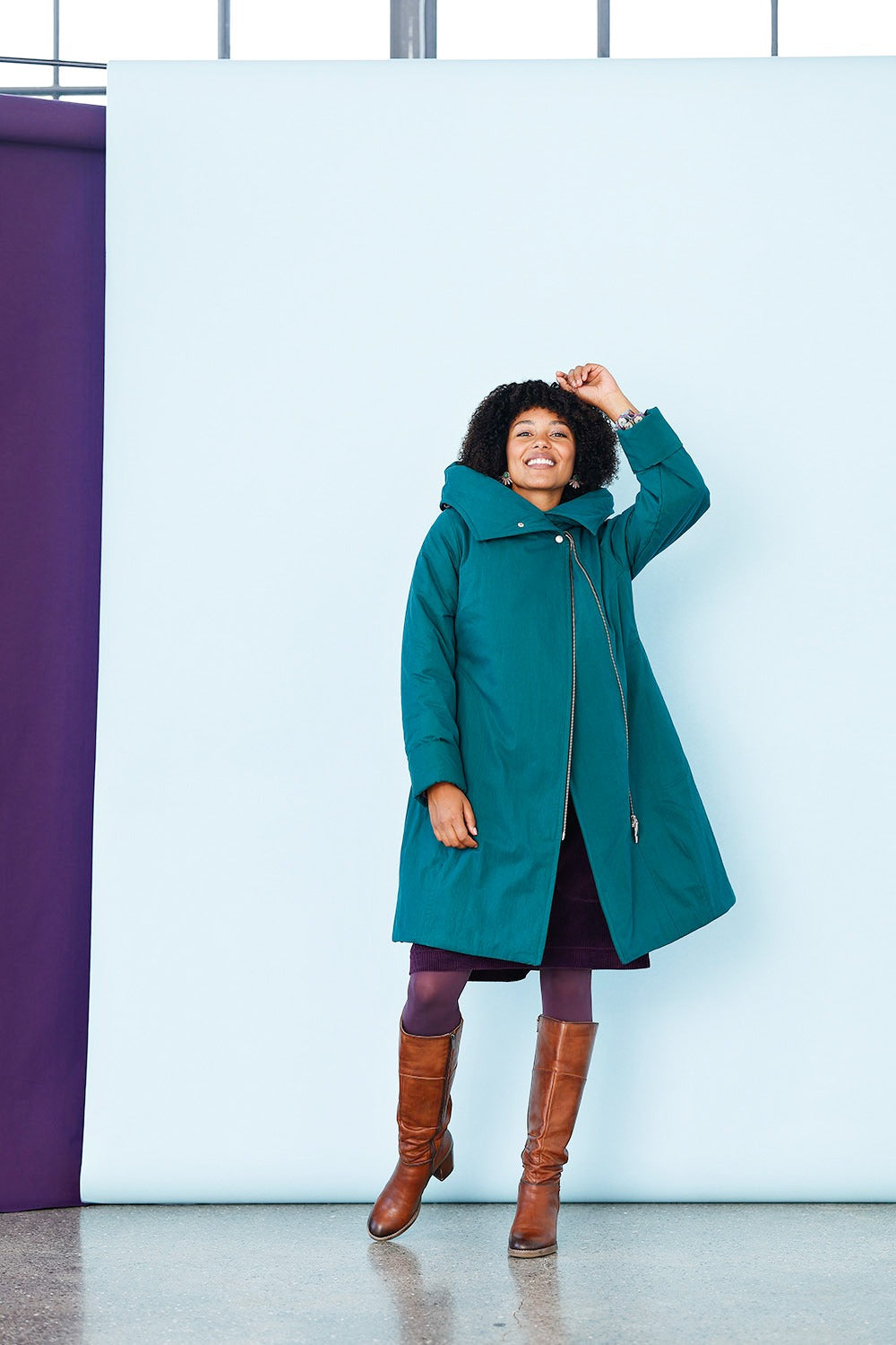 mc861b-gr-green-grøn vinterfrakke-winter-coat-mcverdi-4