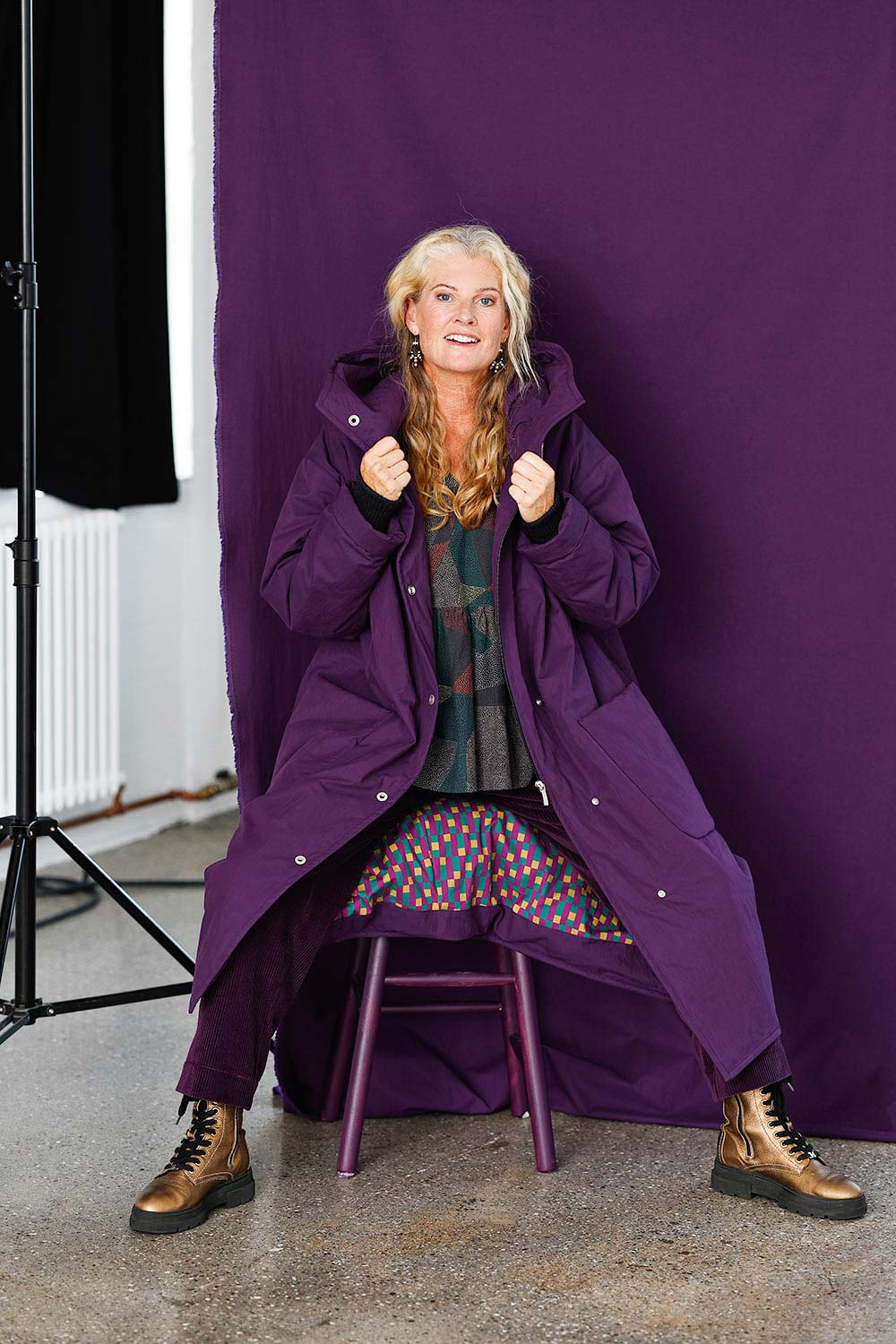 mc861c-gr-purple-lilla-violet vinterfrakke-winter-coat-mcverdi-10