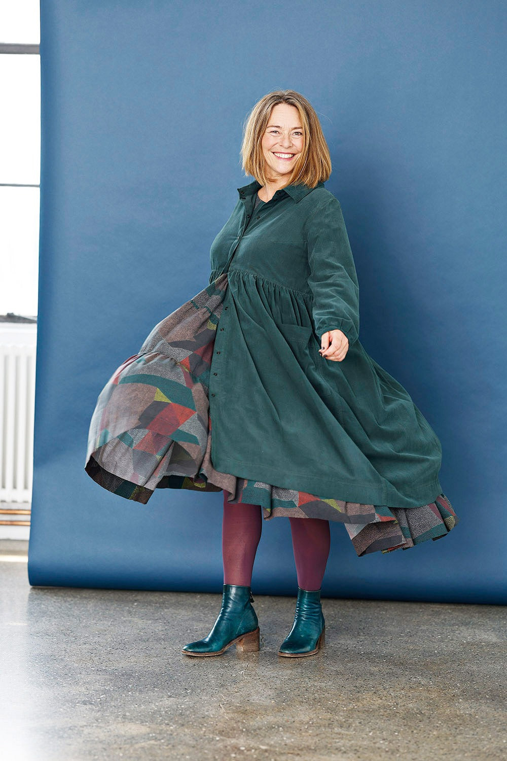 mc947-kjole-skjortekjole-dress-green-grøn-sensommer-mcverdi