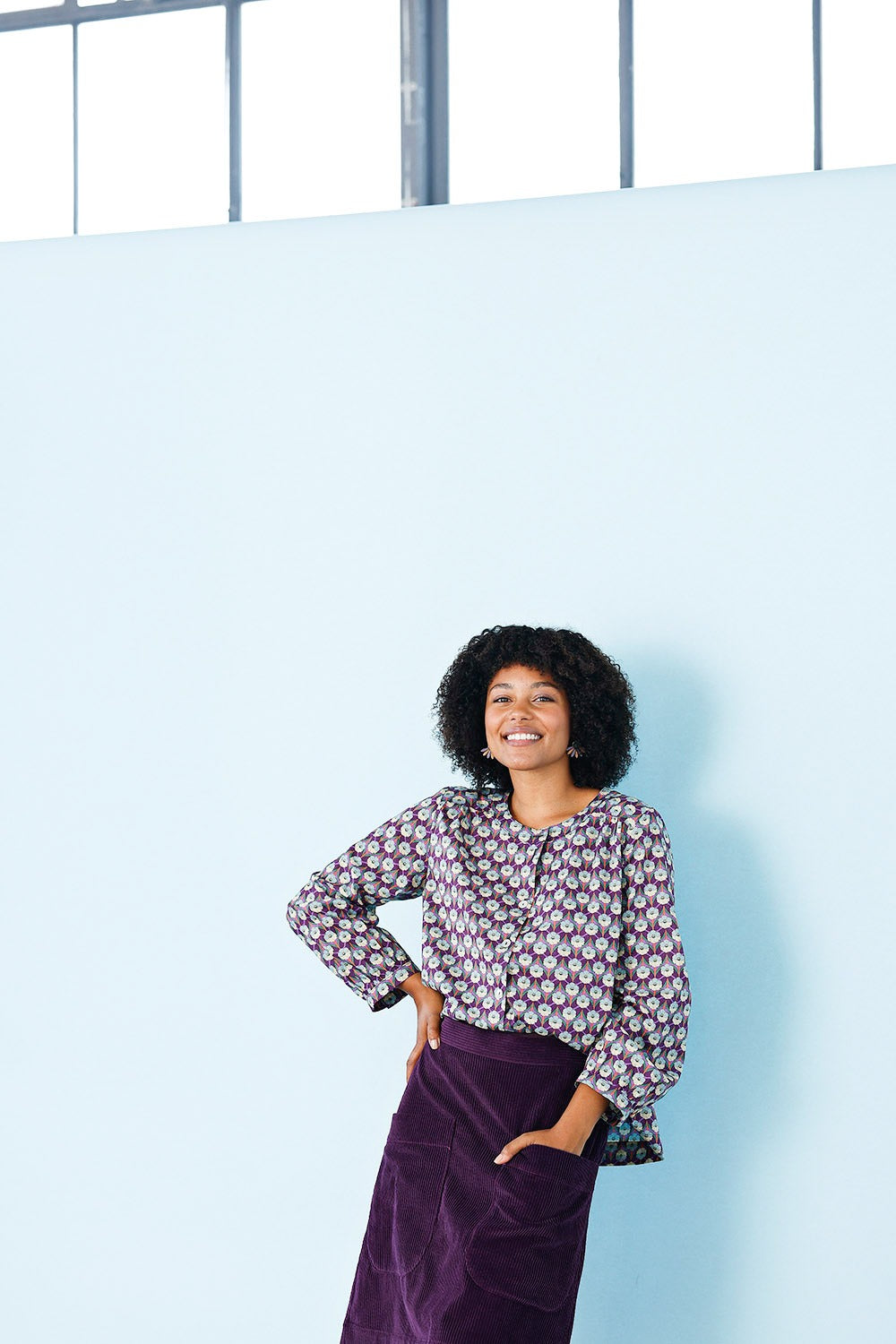 mc947e-purple-violet-skirt-fløjsnederdel-mcverdi-corduroy