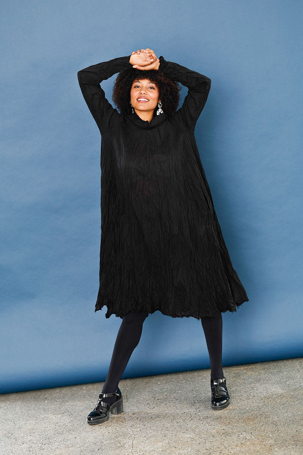 lichlieb-kaviar-privatsachen-sort-kjole-mcverdi-krøllet-bomuldskjole-6