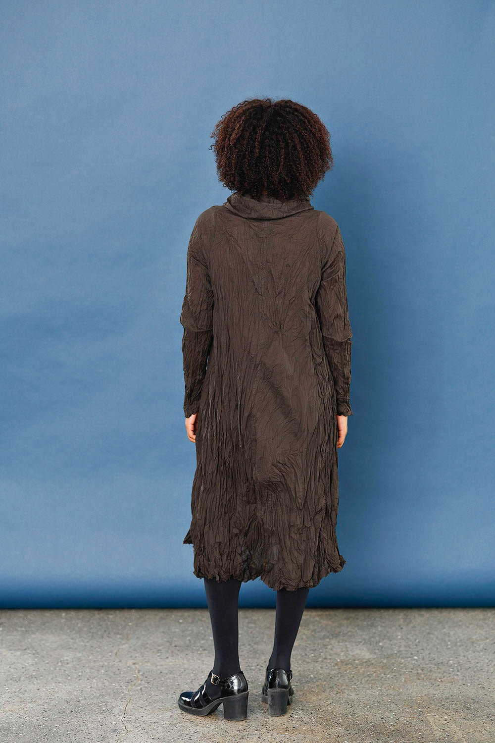 lichlieb-teak-privatsachen-brun-kjole-mcverdi-krøllet-bomuldskjole-2