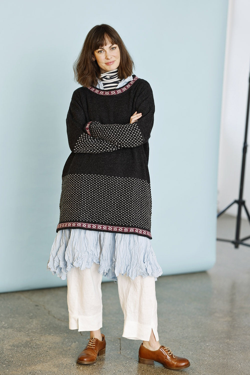 mc954b-strik.-knit-norskstrik-sort-hygge-uld-lammeuld-.2 jpg