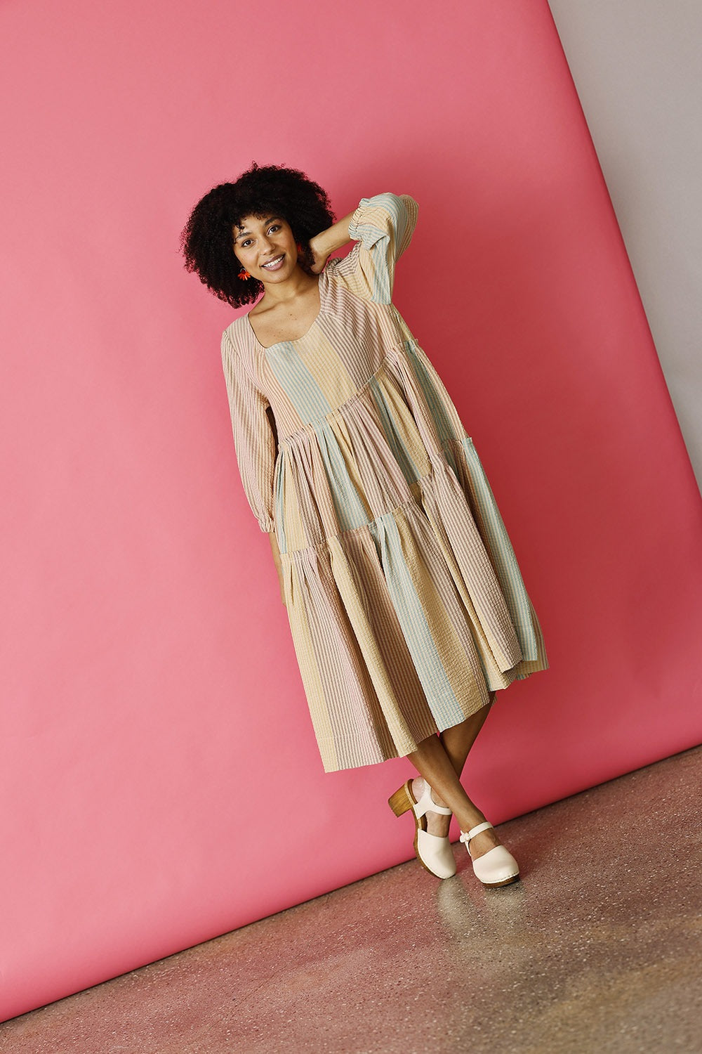 mc961c-kjole-sommerkjole-summerdress-flæsekjole-ruffeldress-striber-visekose-boheme-5