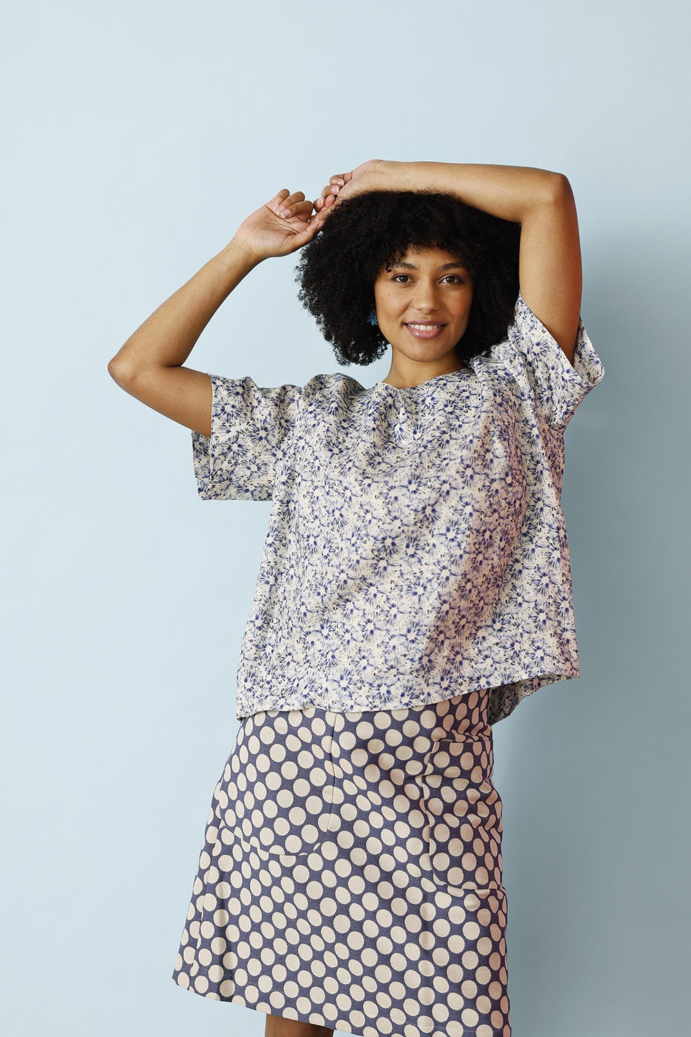 Mc964a-bf-bluse-blomster-sommerbluse-summershirt-hør-linen-linenshirt-hørbluse -3