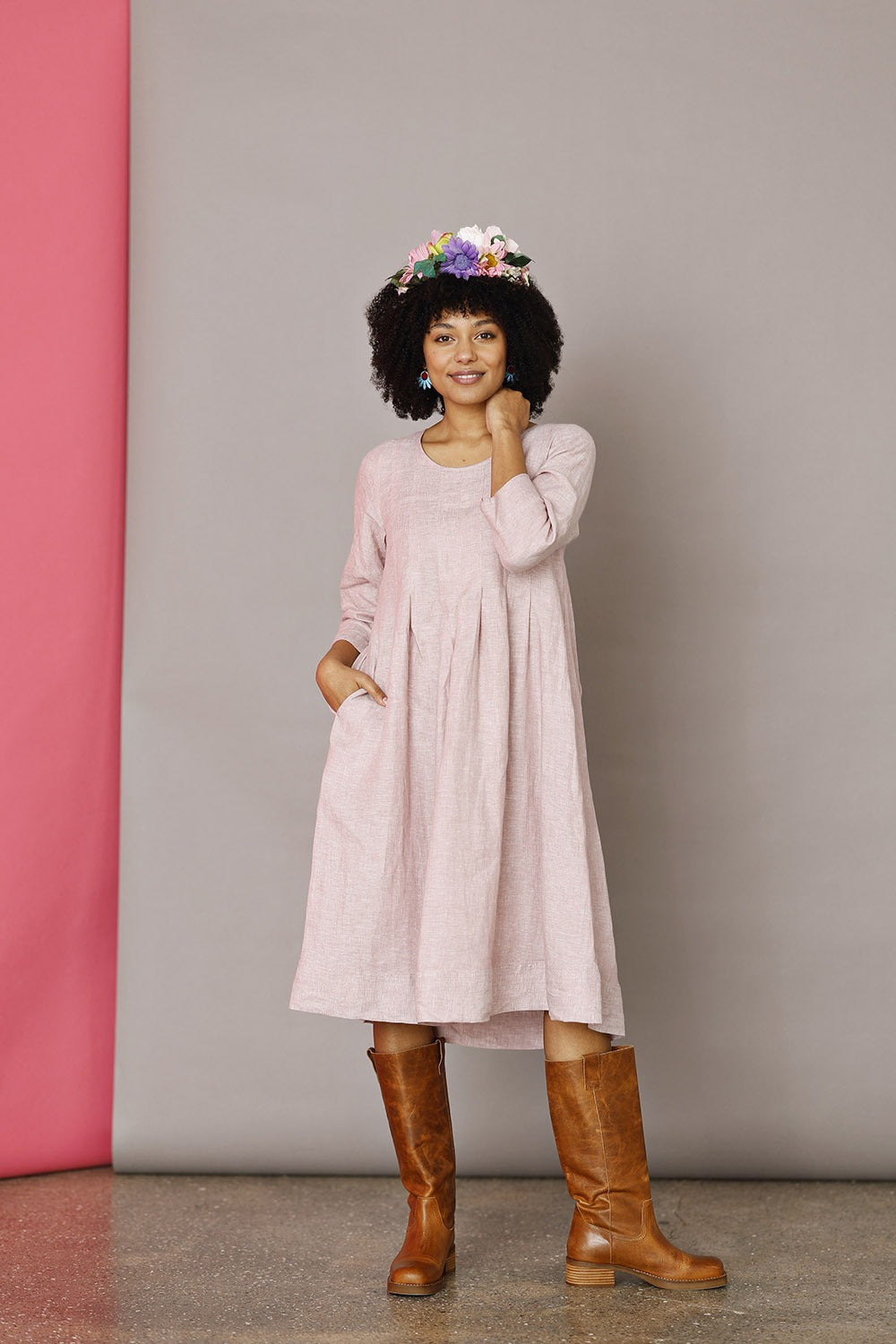 mc732e-ro25-mcverdi-kjole-dress-sommerkjole-summerkjole-hør-hørkjole-fitted-ss25-2