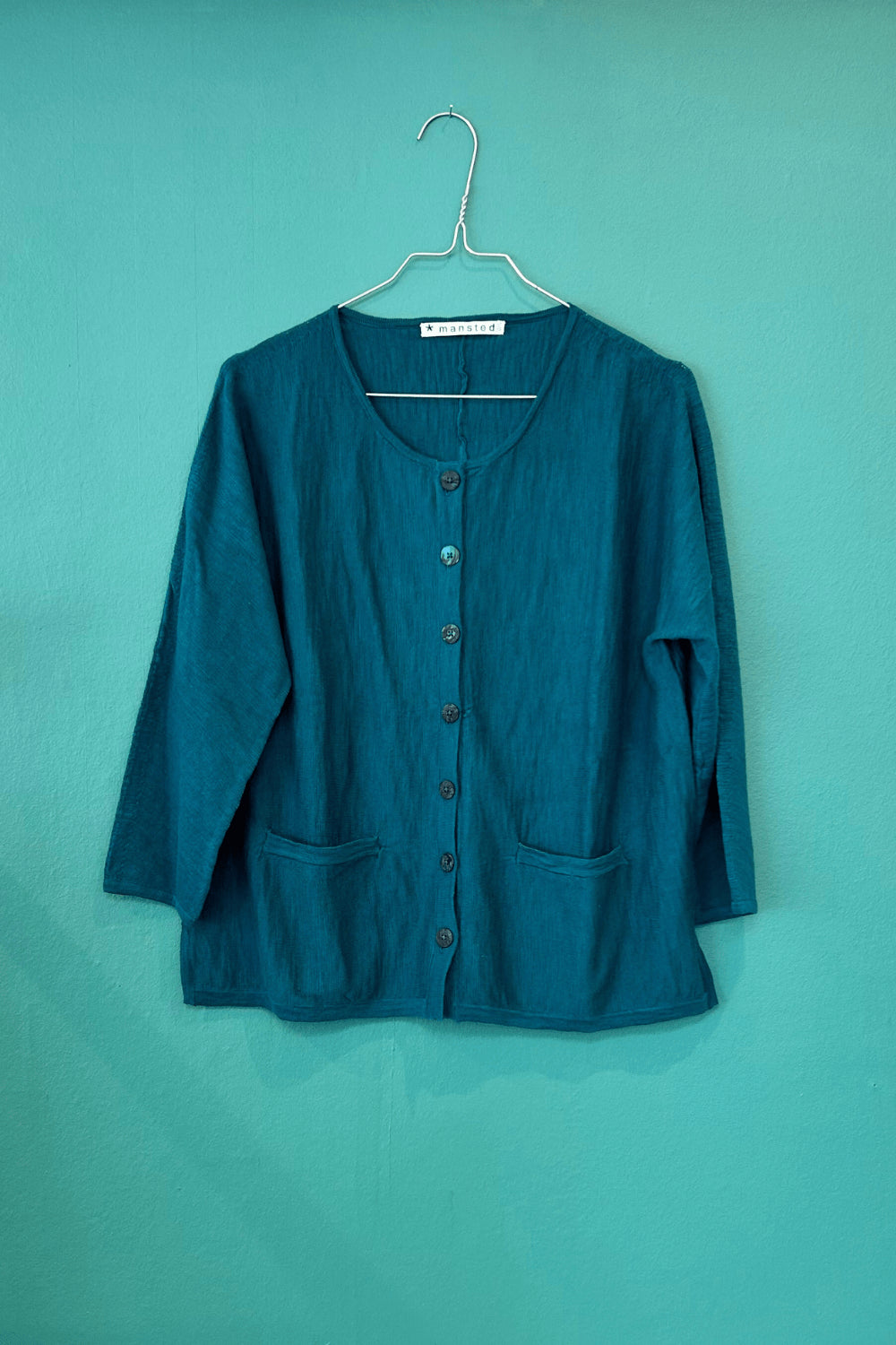 mansted-kenya-52-dark-aqua-strik-knit-sommerstrik-sommercardigan