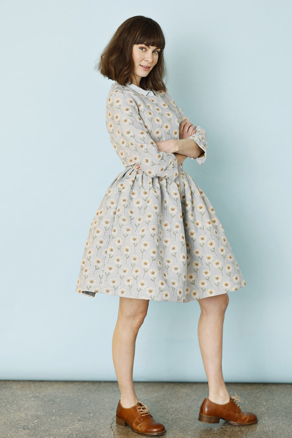 september20-gobelin-maguerit nederdel-mcverdi-blomster-jacquard