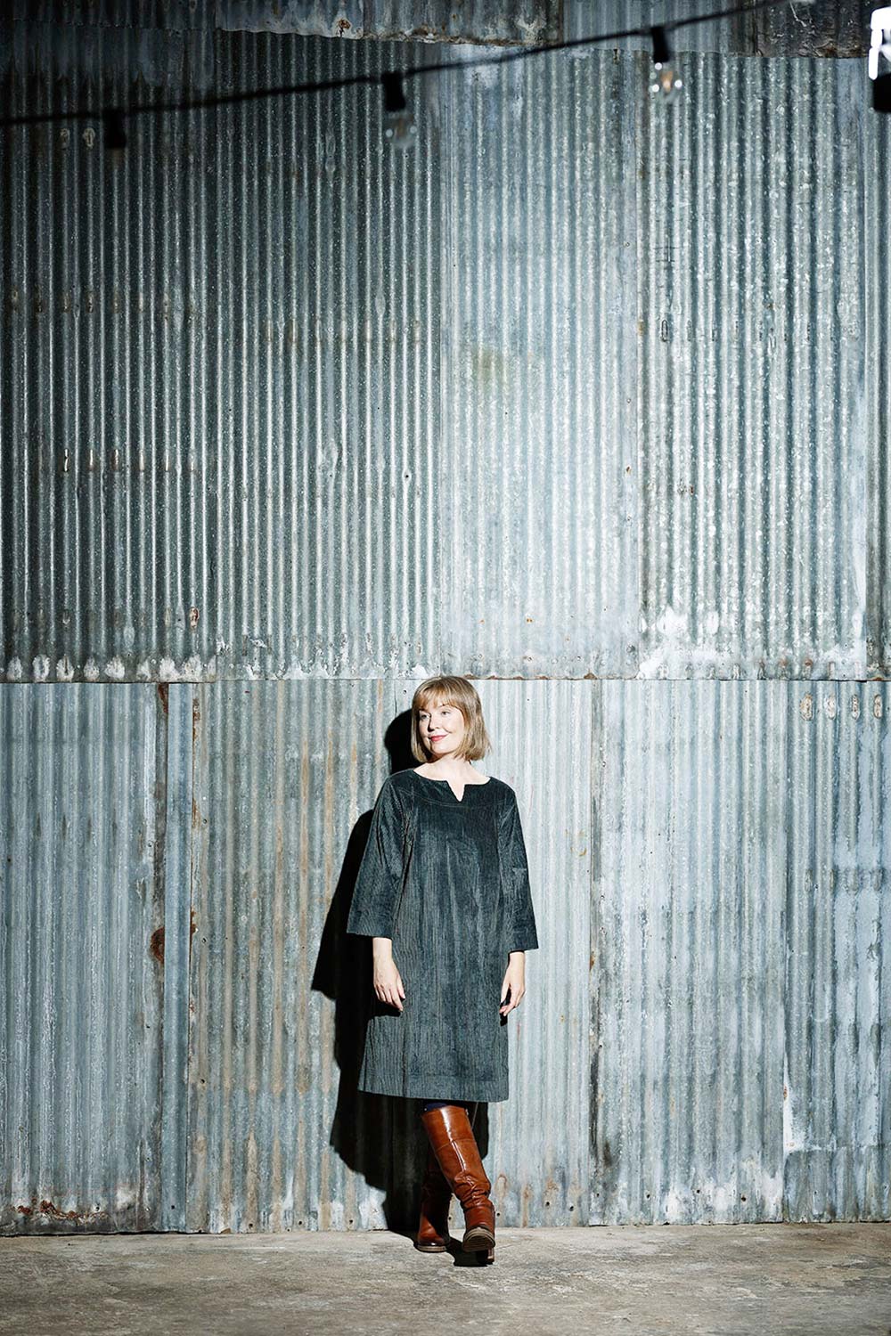 mc987b-grey-mcverdi-grå-fløjlskjole-fløjl-2