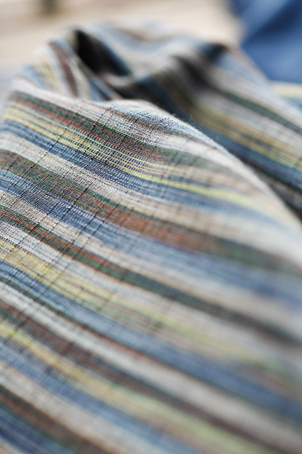 mc989-blue grey stripe-ikat cotton-mcverdi-materiale-56