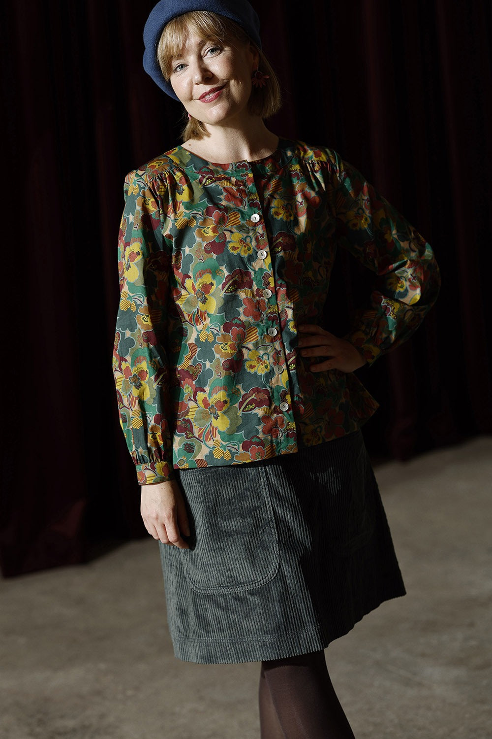 mc990a-green-liberty-mcverdi-cotton-button-blouse