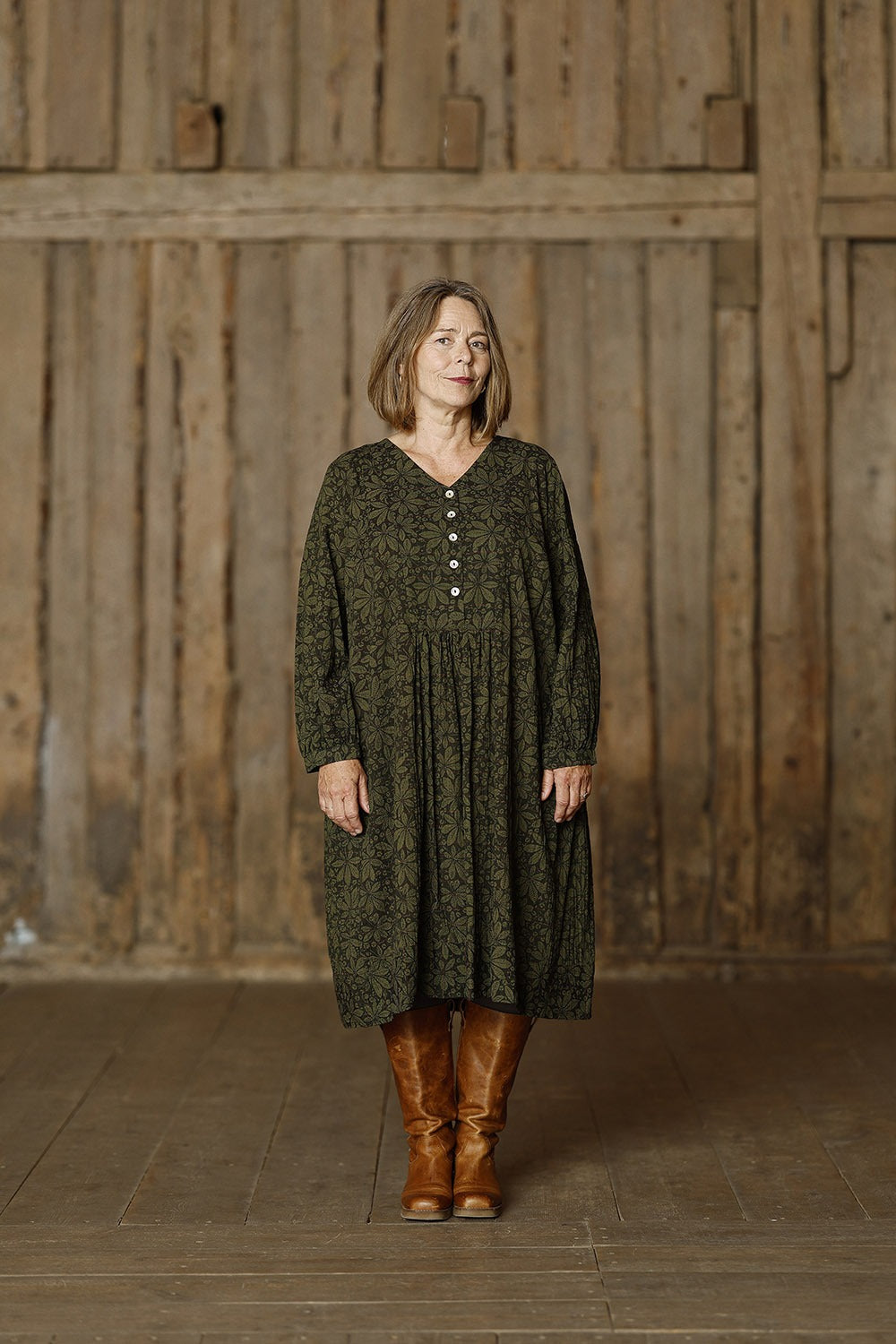 mc991b-green-chestnut-dress-thyra-mcverdi-kjole