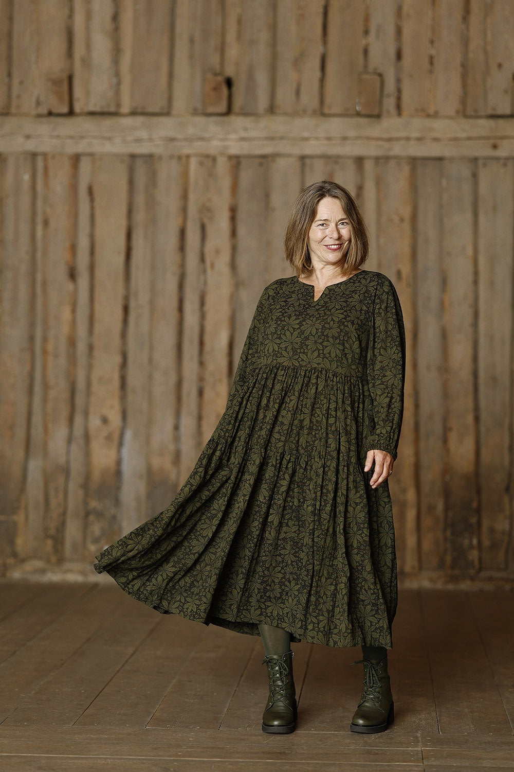 mc991c-green chestnut-mcverdi-dress-kjole-vinterkjole-3