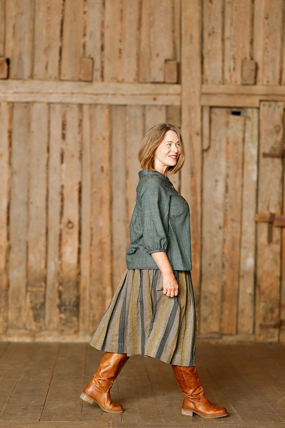 mc994a-petrol-skjorte-mcverdi-bomuld-shirt-3