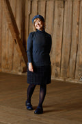 tilda-navy-brun-rib-trøje-højhalset-walnut-mansted-mcverdi