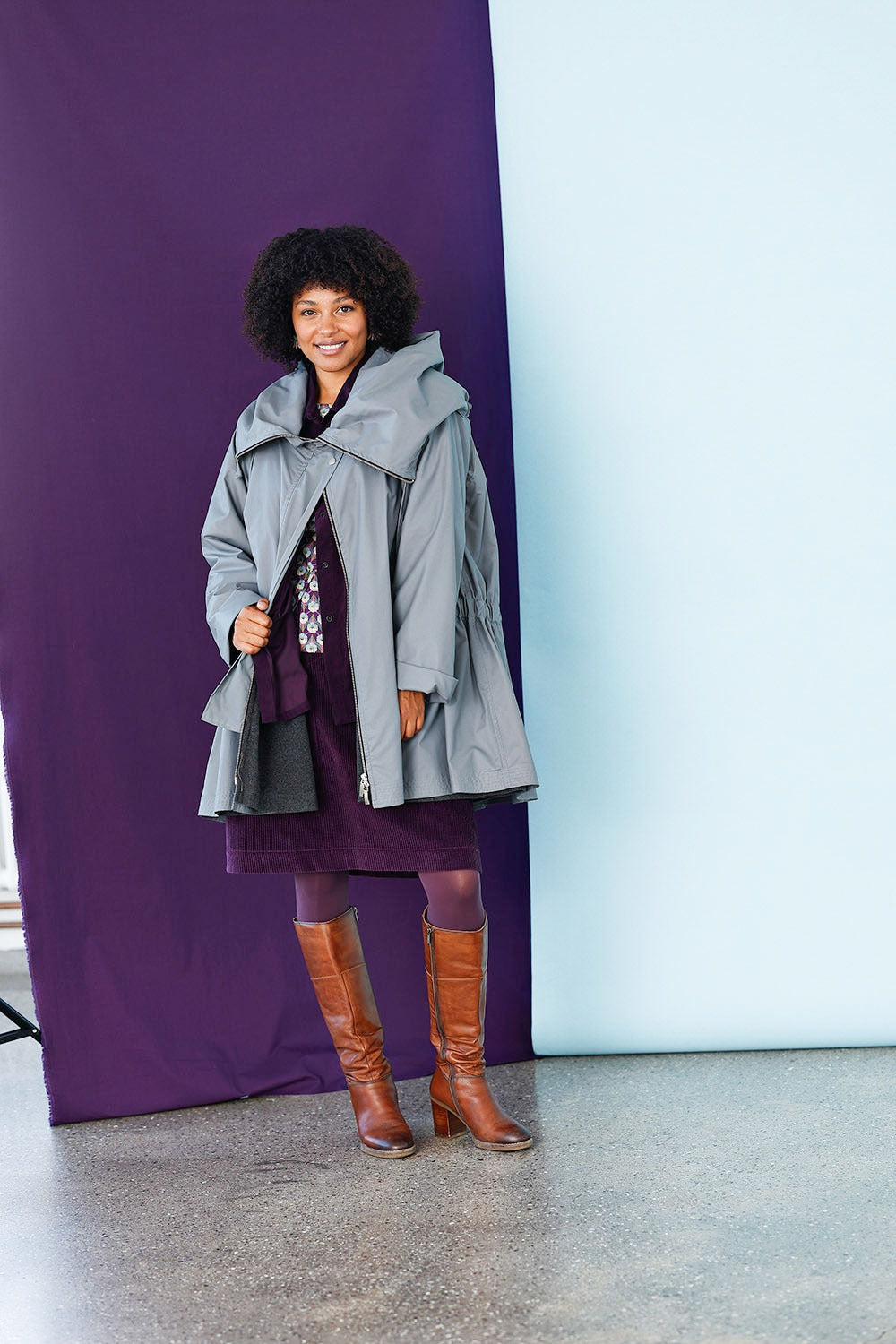 mcd-grey-gommy coat-mcverdi-vinterfrakke-uld-regnfrakke-6