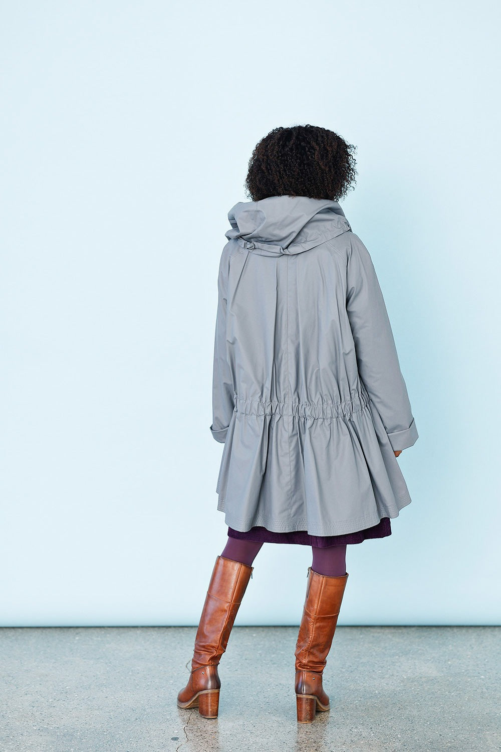 mcd-grey-gommy coat-mcverdi-vinterfrakke-uld-regnfrakke-2