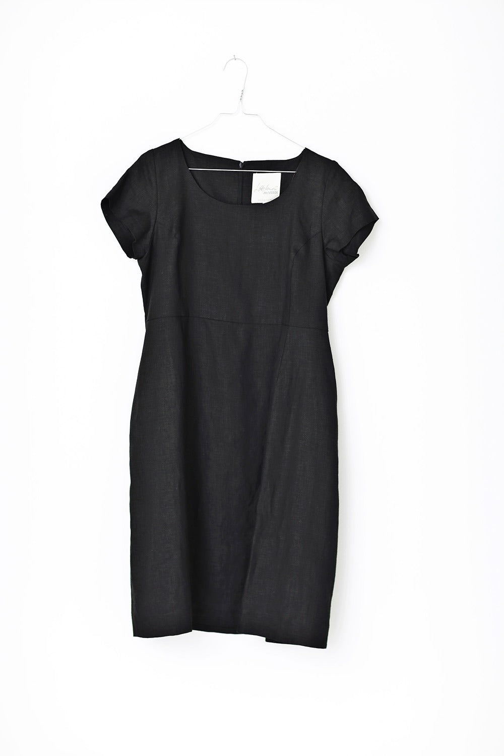 Mc732D-ba-black-linen-dress-sort-hørskjorte-McVERDI-1