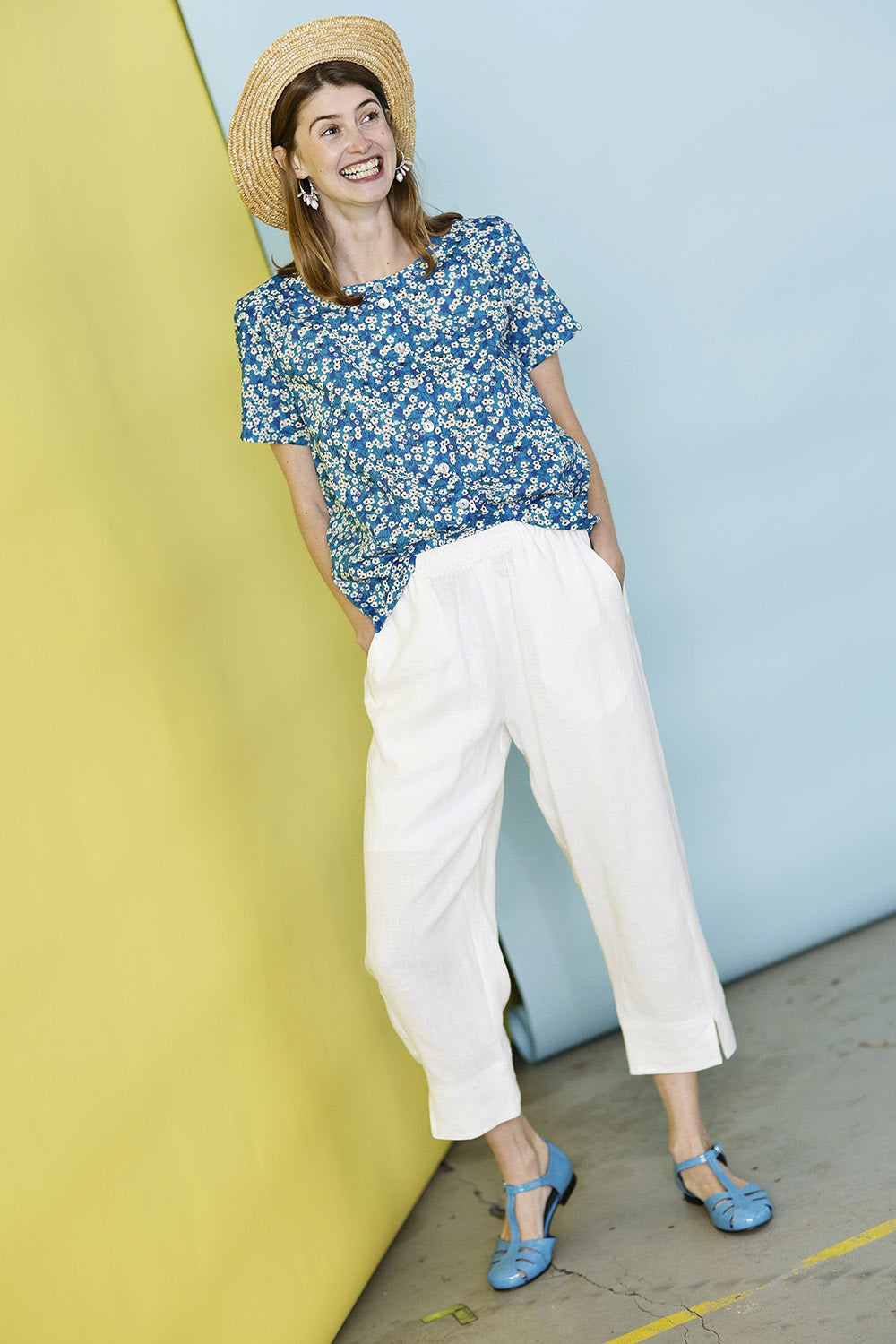 mc732h-white-linen trousers-mcverdi-hørbukser til kvinder-2