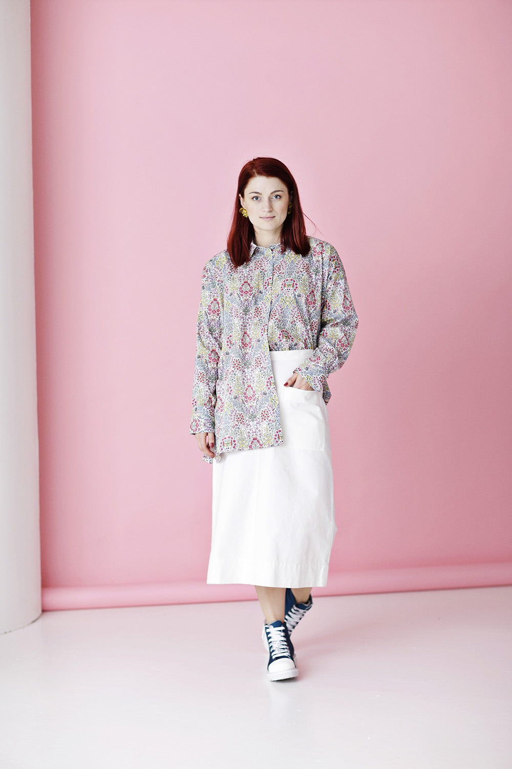 Mc763B-w-white-denim-skirt-cotton-bomuld-hvid-nederdel-McVERDI-4