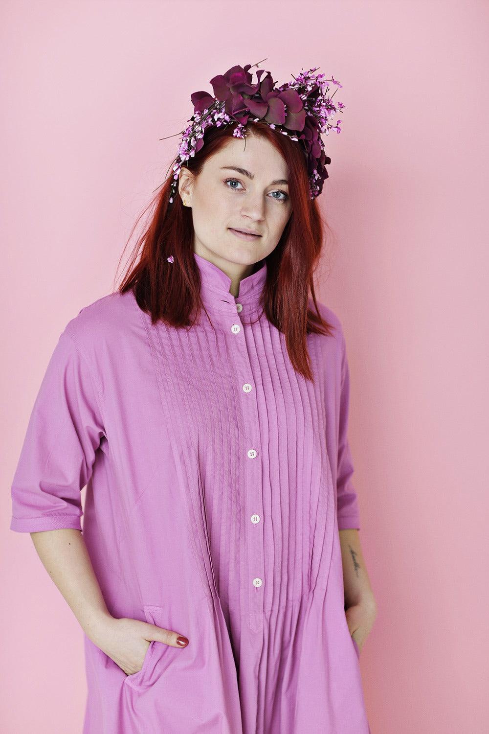 1061430-4212-pink-yaccomaricard-cotton-dress-skjortekjole-McVERDI-4