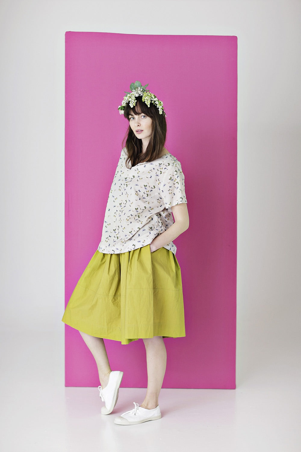 bianca-skirt-lime-grøn-nederdel-mcverdi-september20-organic-cotton-6