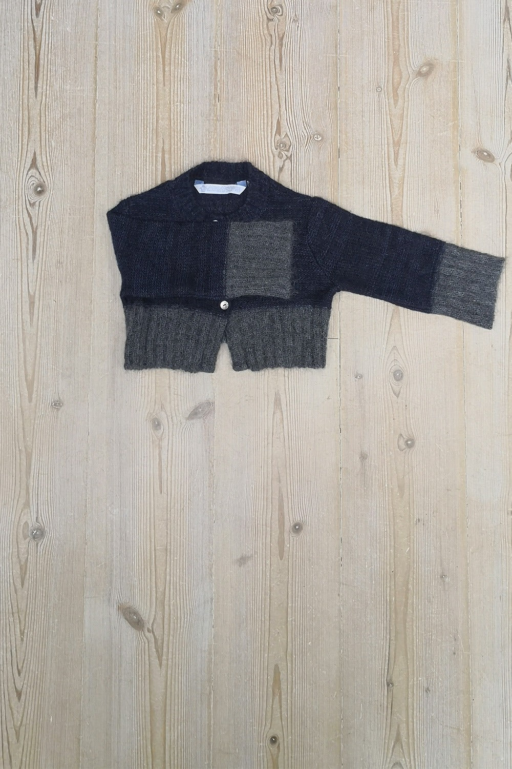 børnecardigan-blå