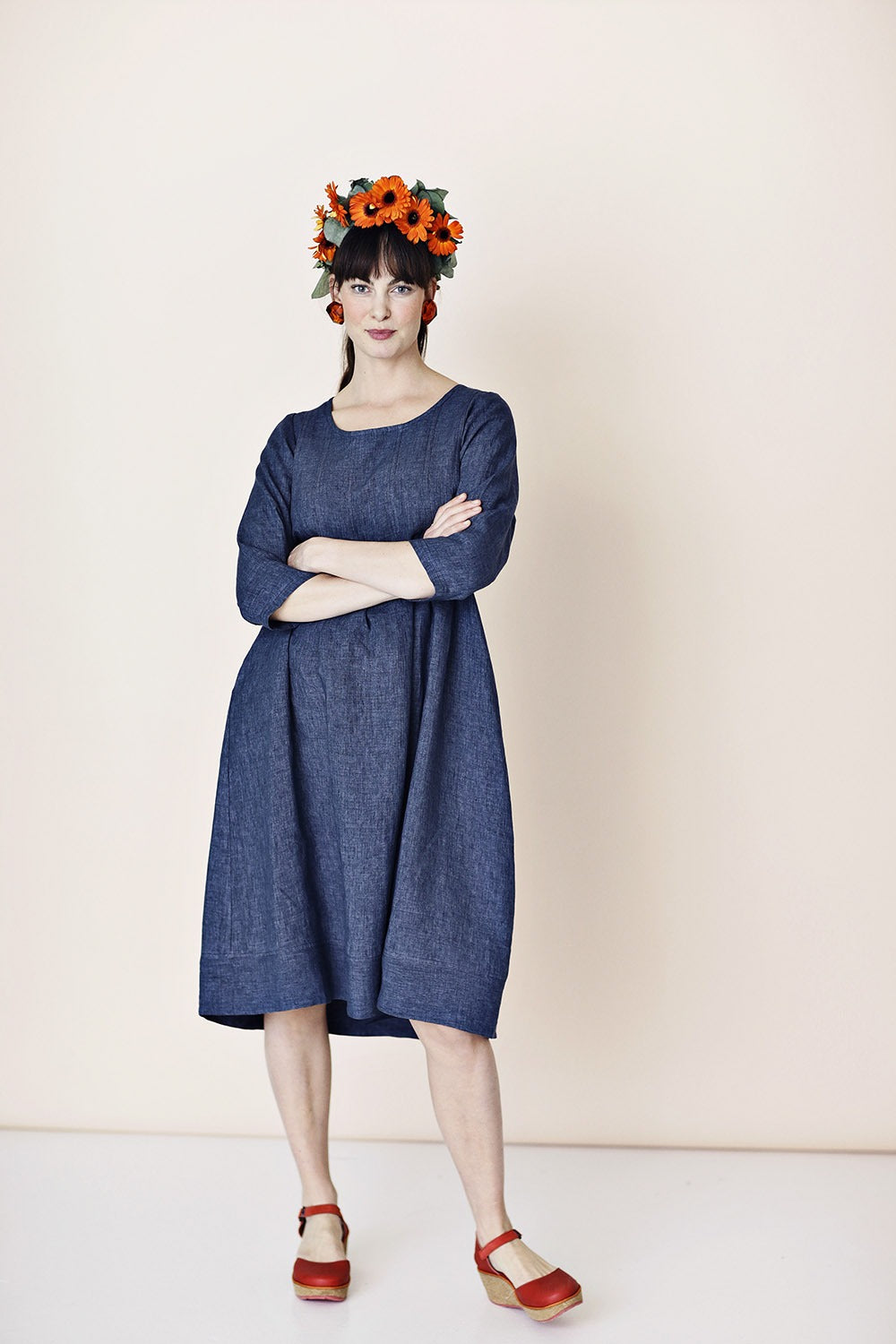 mc732e-db-denim-blue-dress-linen-yndlings-kjole-denim-blå-mcverdi-2