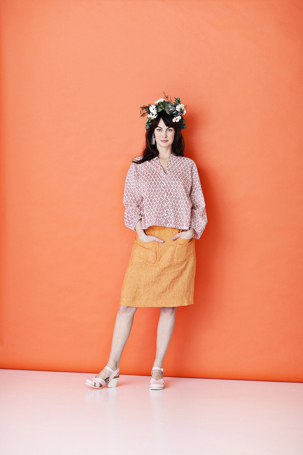 mc772g-so-solero-orange-linen-skirt-pockets-orange-hør-nederdel-lommer-mcverdi-2