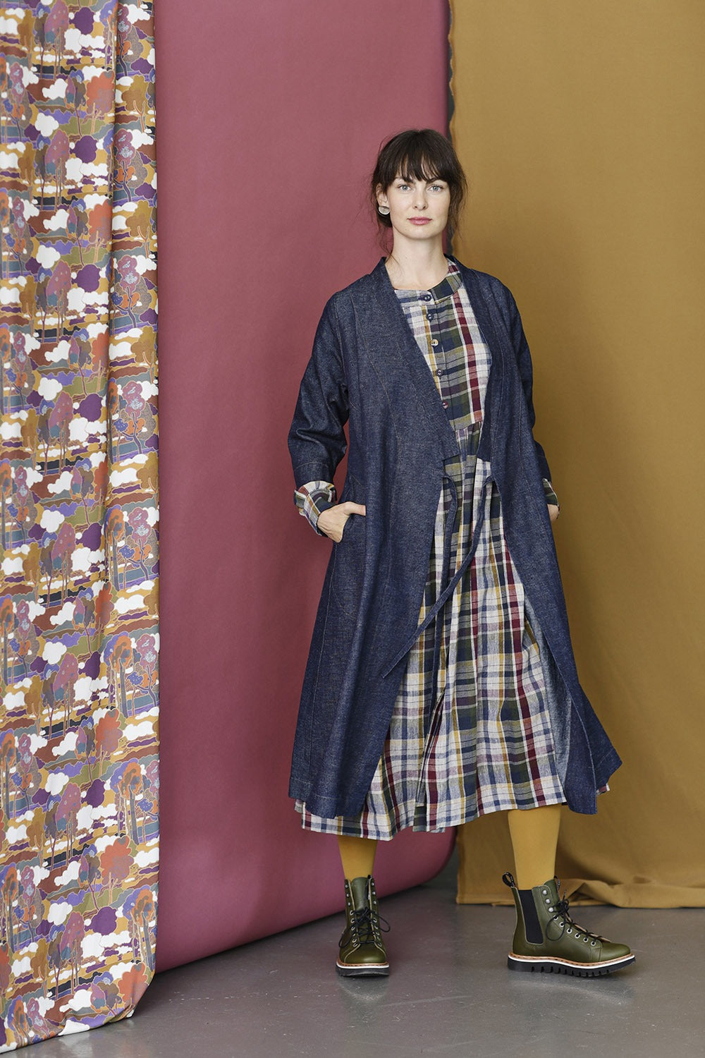 Mc794l-denim-dress-kjole-slå-om-wrap-over-dress-mcverdi-hemp-organic-cotton-6