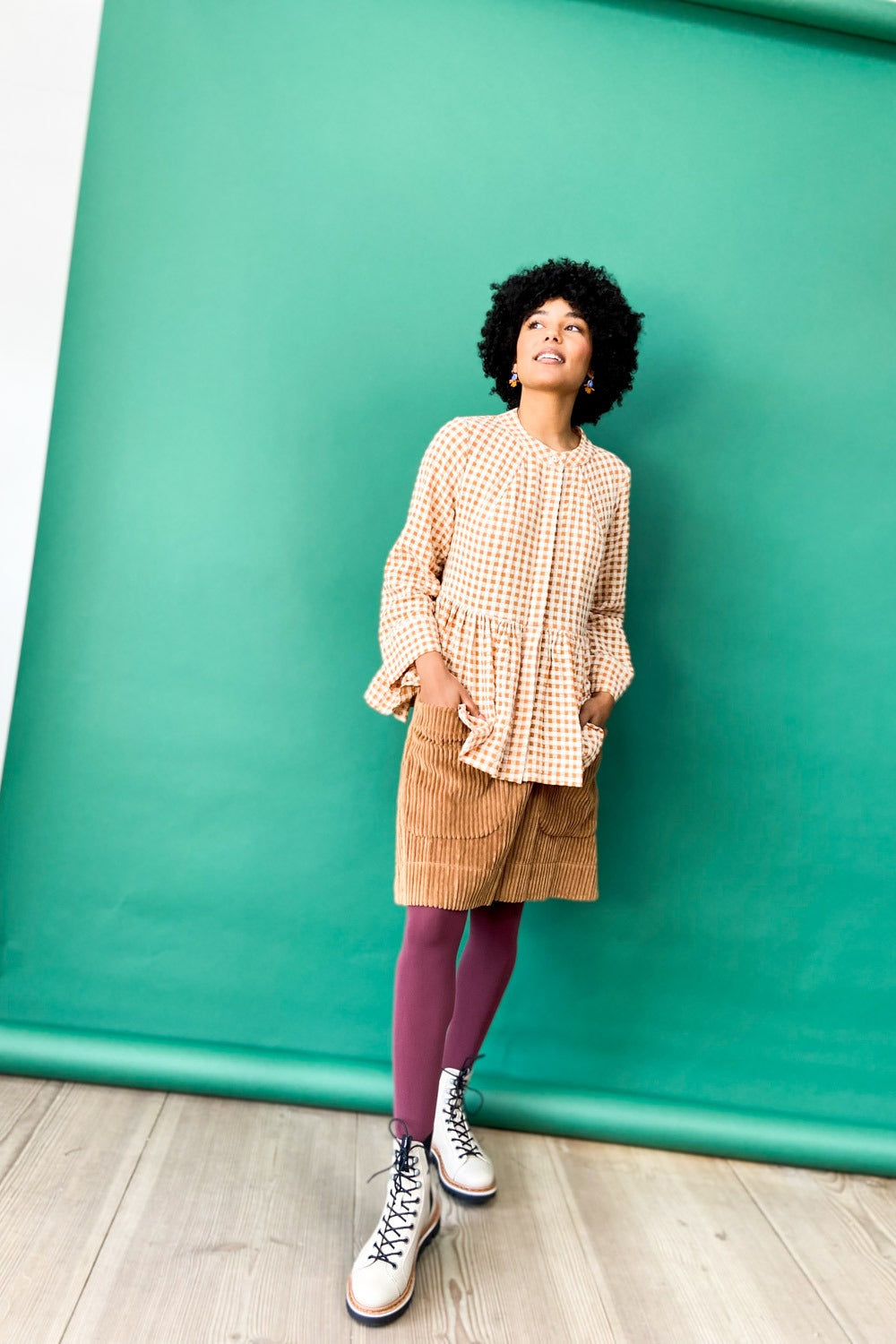 mc827b-to-corduroy skirt