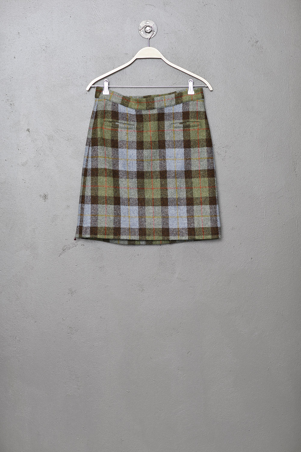 Mc822c-harris tweed nederdel-skirt-uld-ternet-mcverdi