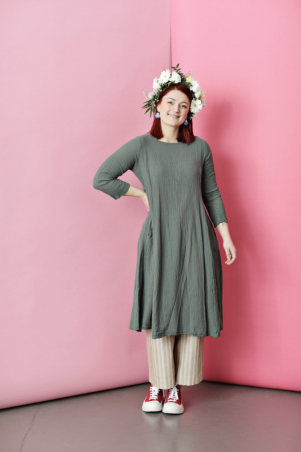 Identäter-1710302-0124-teich-grøn-privatsachen-bomuldskjole-green-dress-1