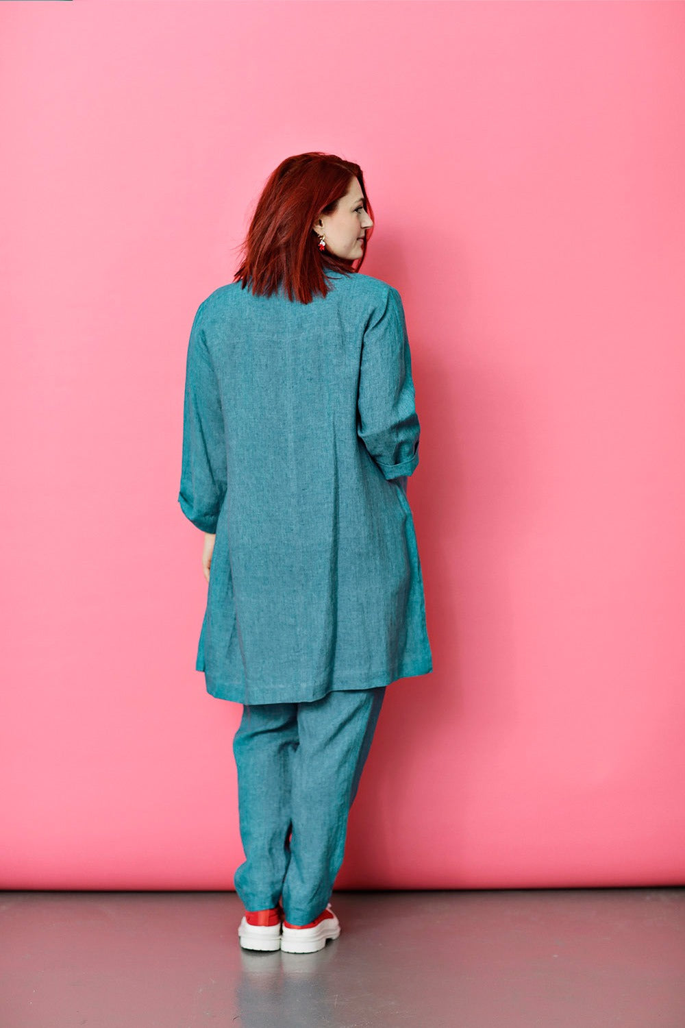 2-mc842d-bu-blue-shirt-linen-jacket-mcverdi-blå-hørjakke-3