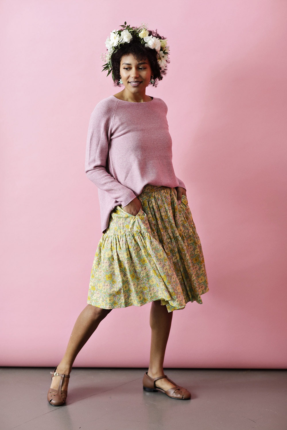 September20-nederdel-blomster-skirt-flowerskirt-grøn-meadow-mcverdi-9