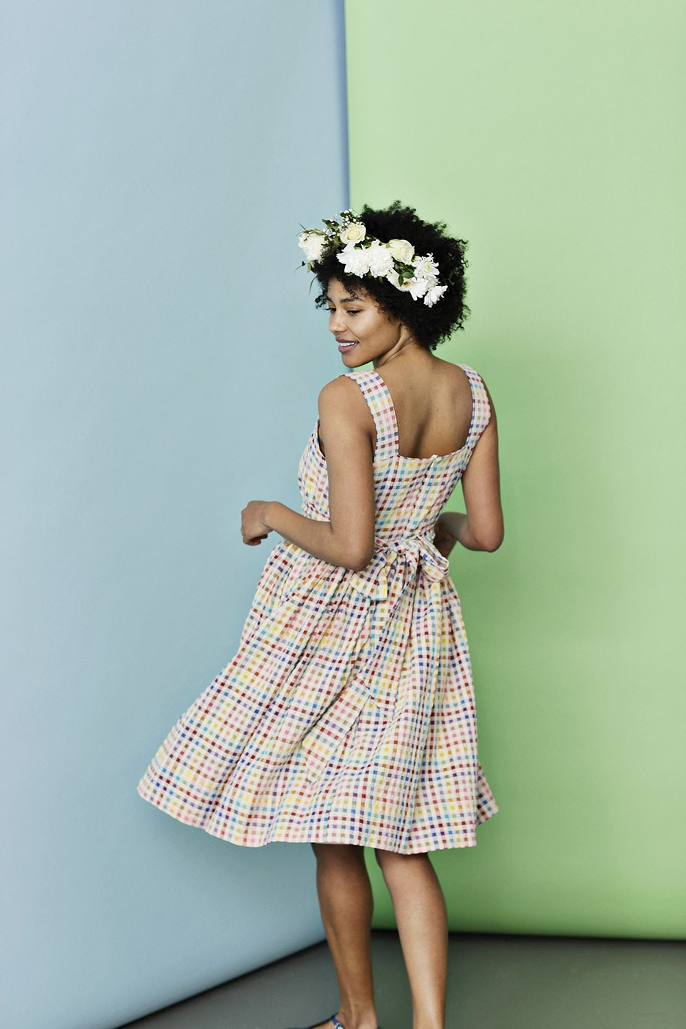 tivoli 3.0 dress checkered september20 cotton sommerkjole (2)