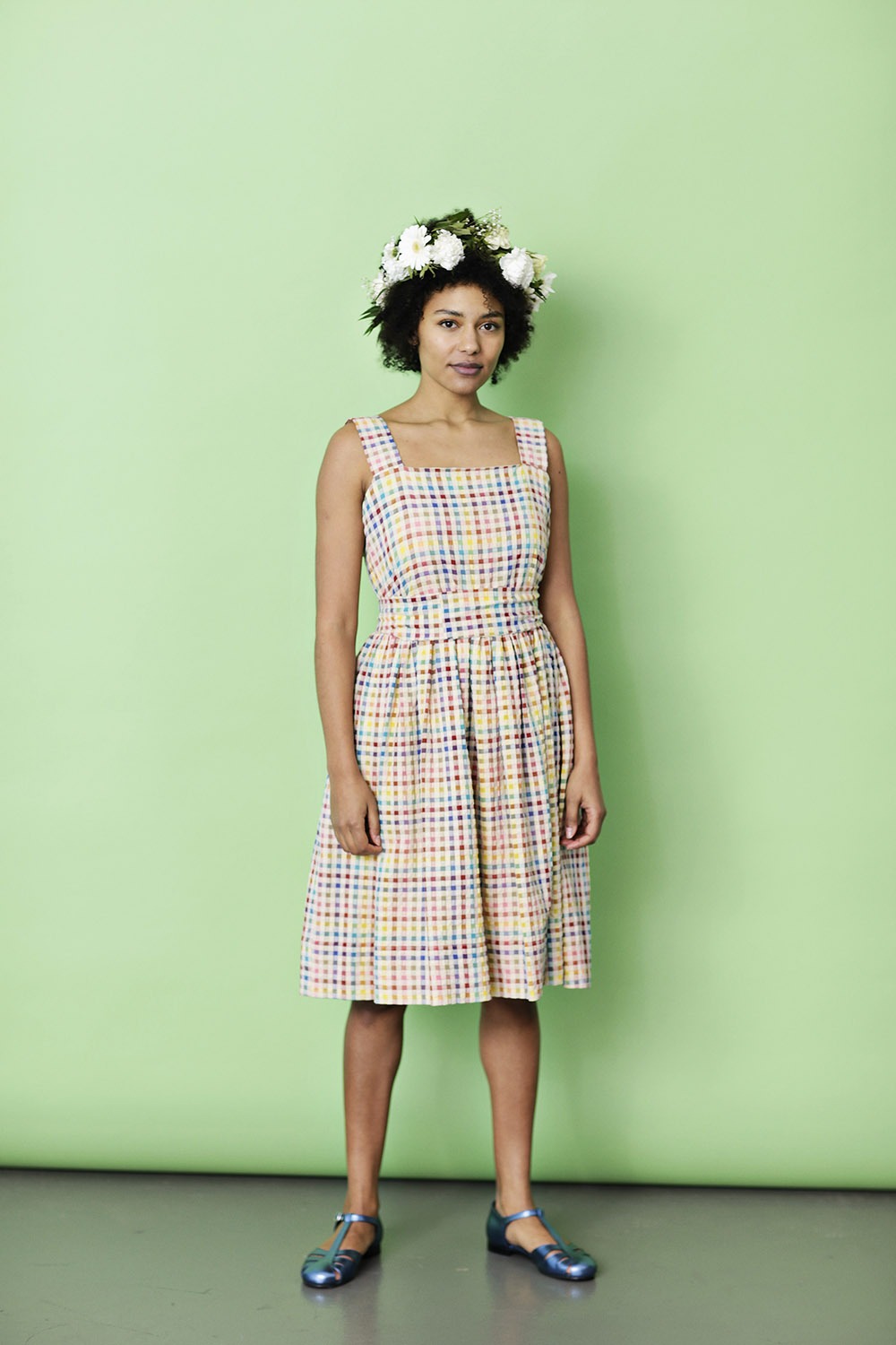 tivoli 3.0 dress checkered september20 cotton sommerkjole (6)