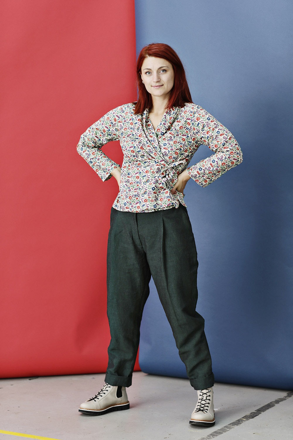 mc870a-multicolor-flower print-liberty-mcverdi-mamie-cotton-wrap over shirt-7