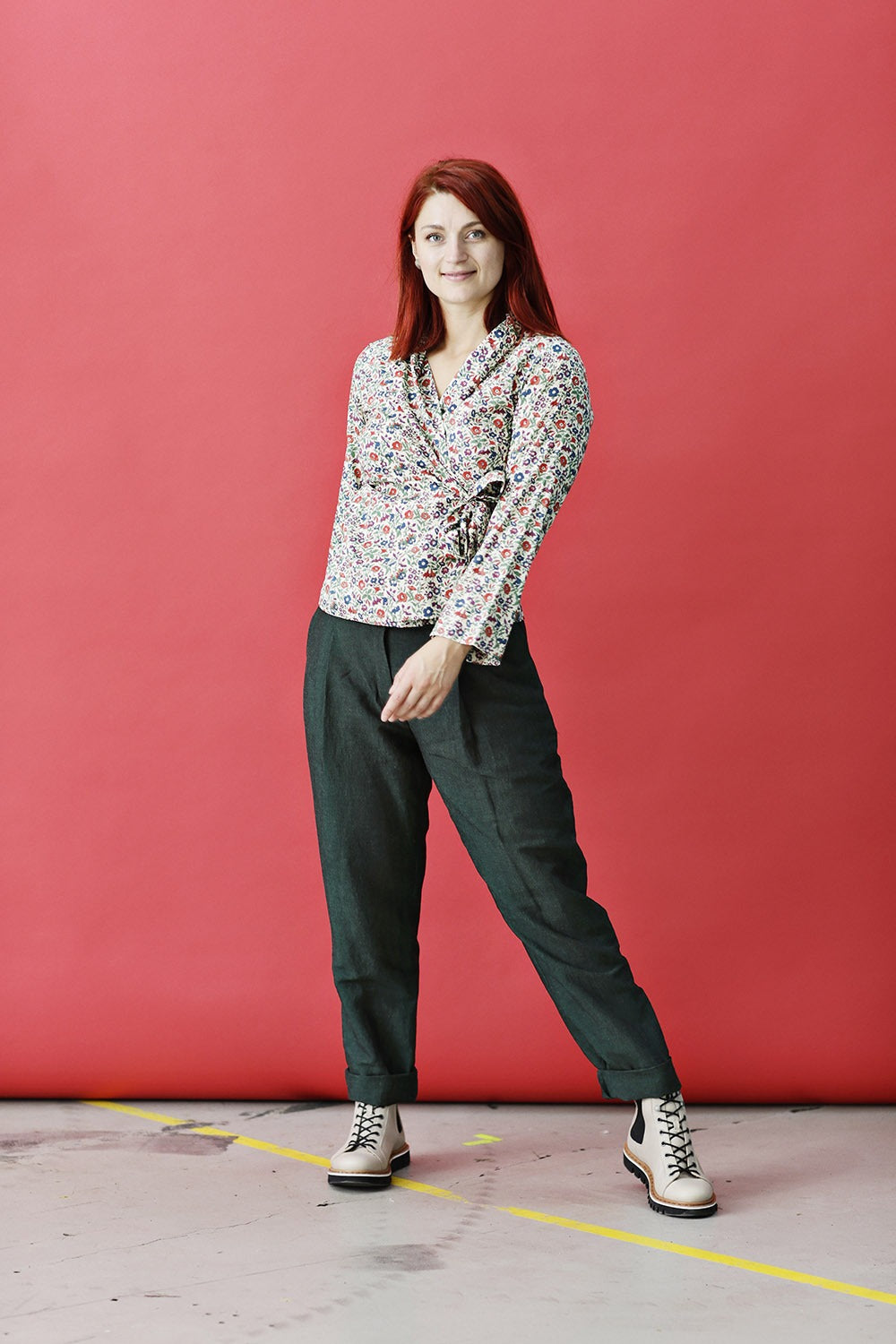 mc870a-multicolor-flower print-liberty-mcverdi-mamie-cotton-wrap over shirt-6