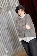 Long-sleeved grey knit from MUSE WEAR