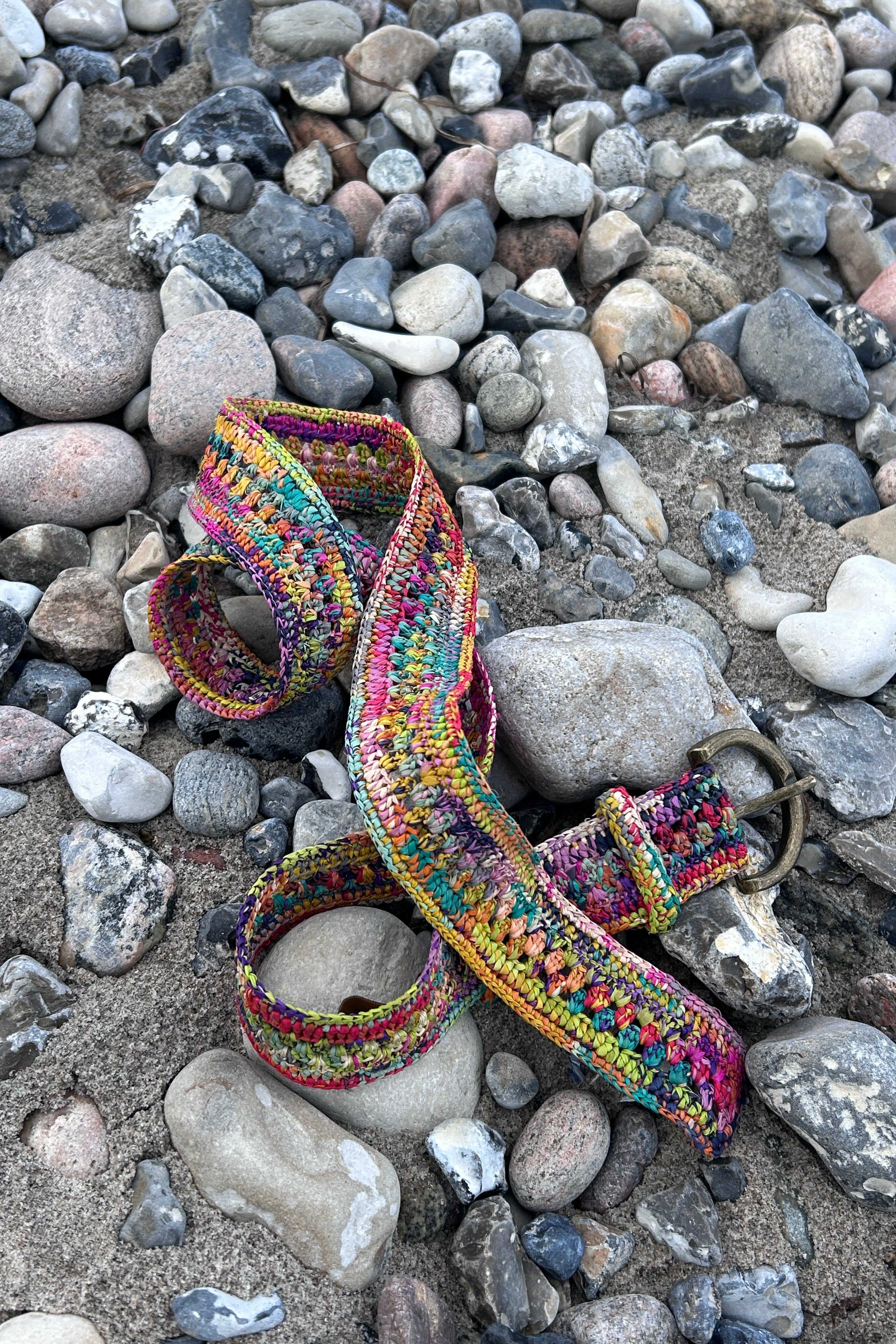 Multicolored summer belt