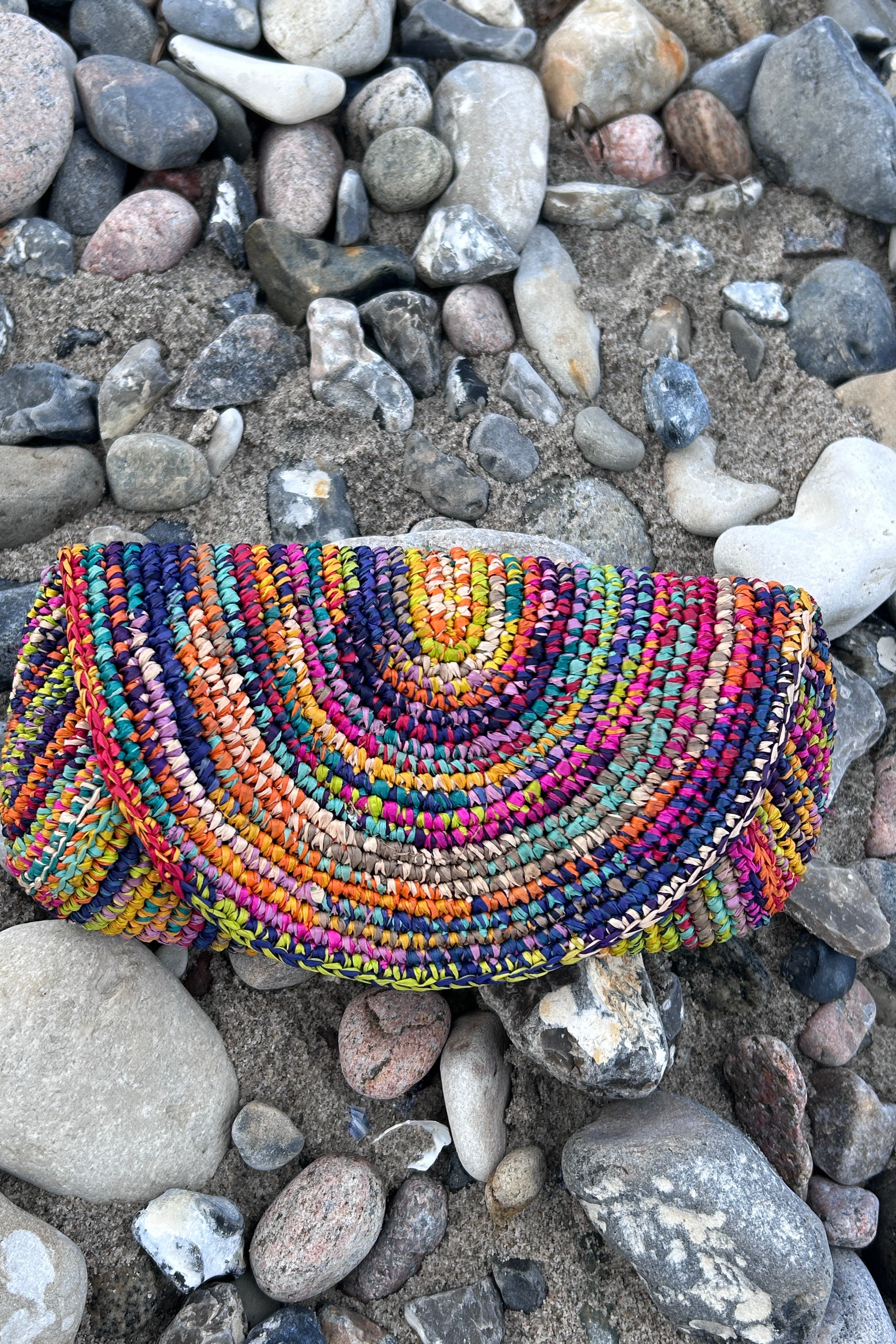 Nice multicoloured summer belt bag