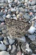 Small purse from Rabarany in black and natural