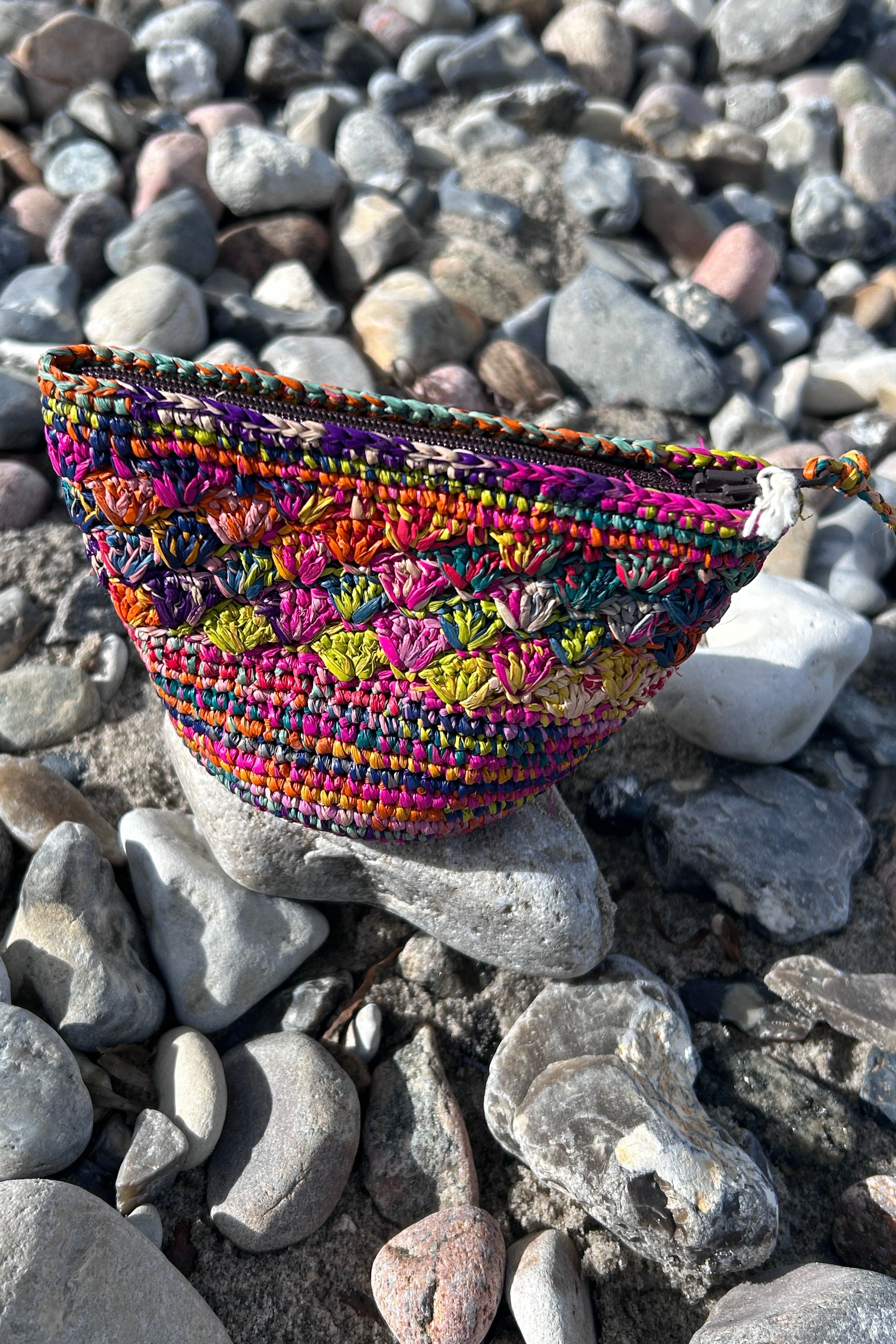 Small multi coloured pouch from Rabarany