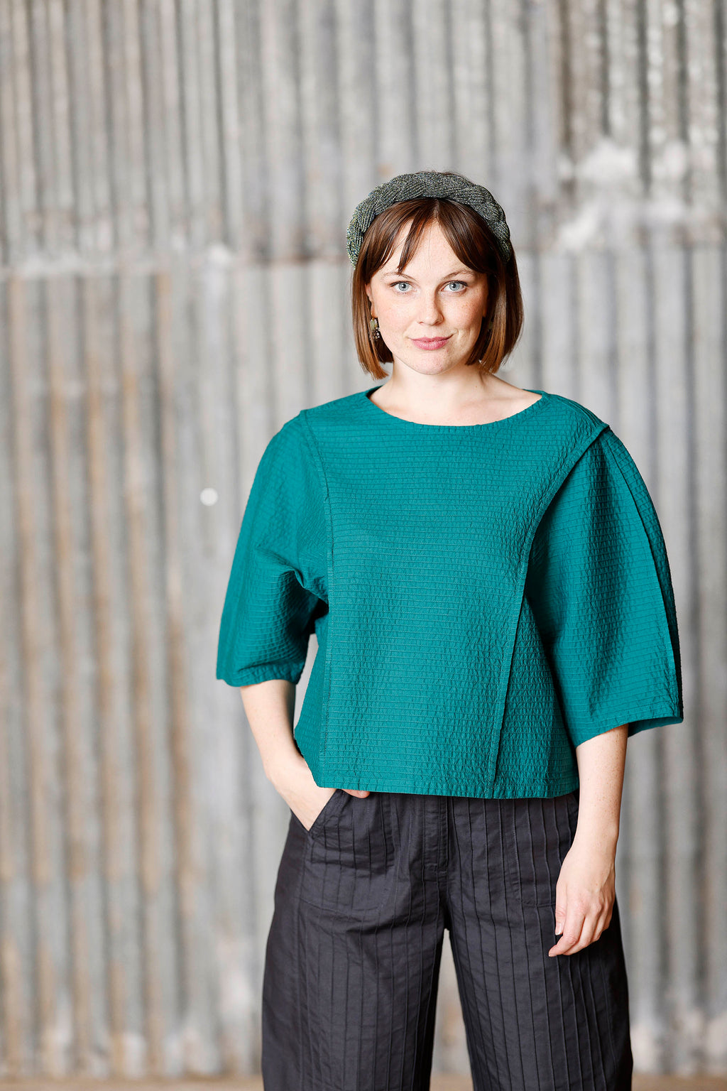 Cool blouse from YaccoMaricard in Emerald