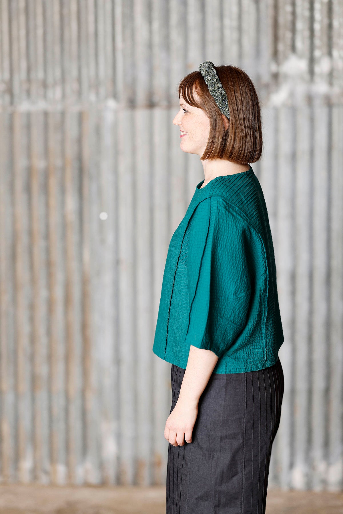 Cool bluse fra YaccoMaricard farven Emerald