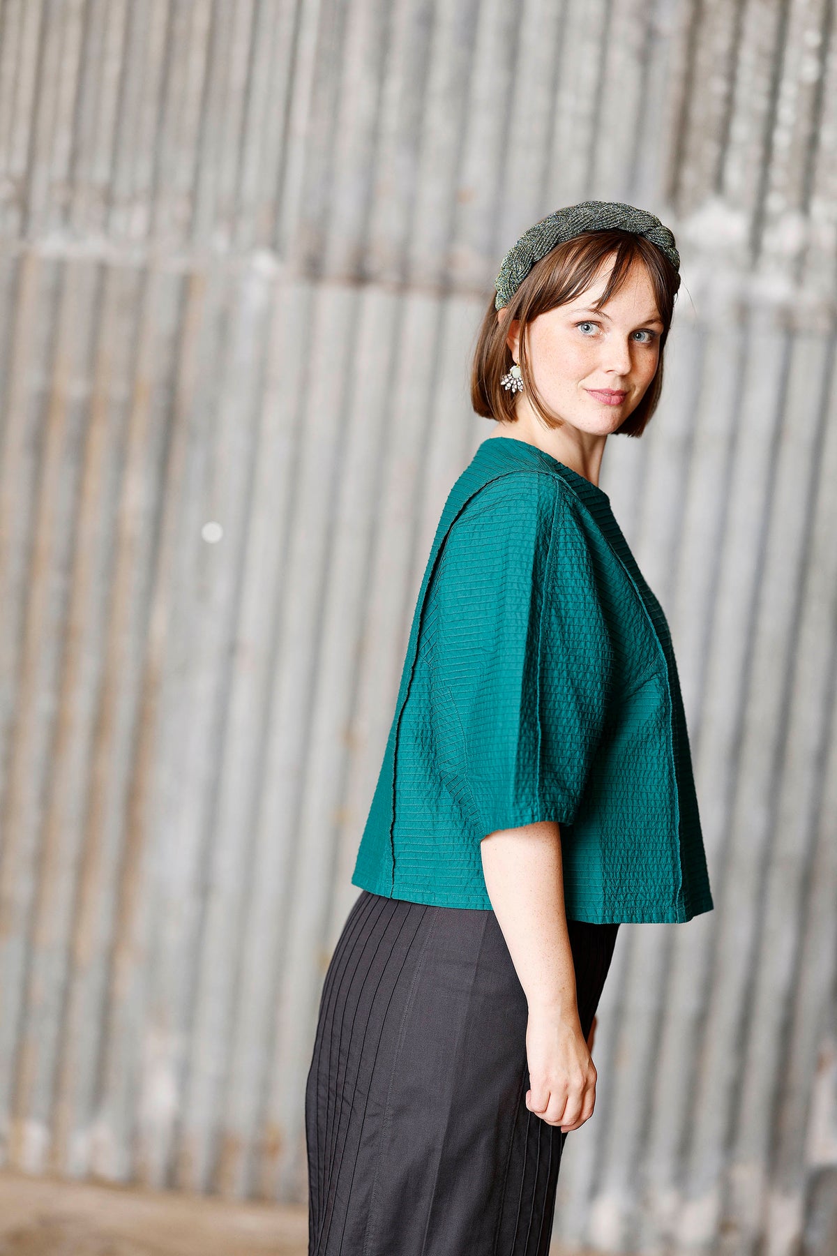 Cool blouse from YaccoMaricard in Emerald