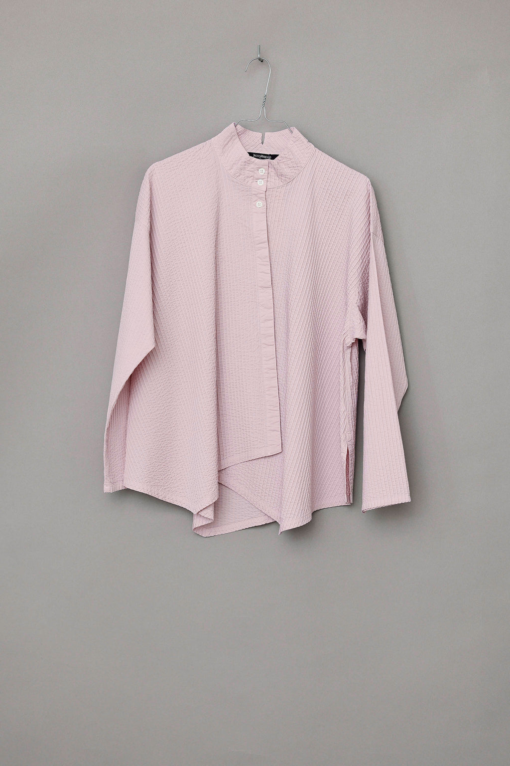 Rose YaccoMaricard shirt with asymmetrical fastening