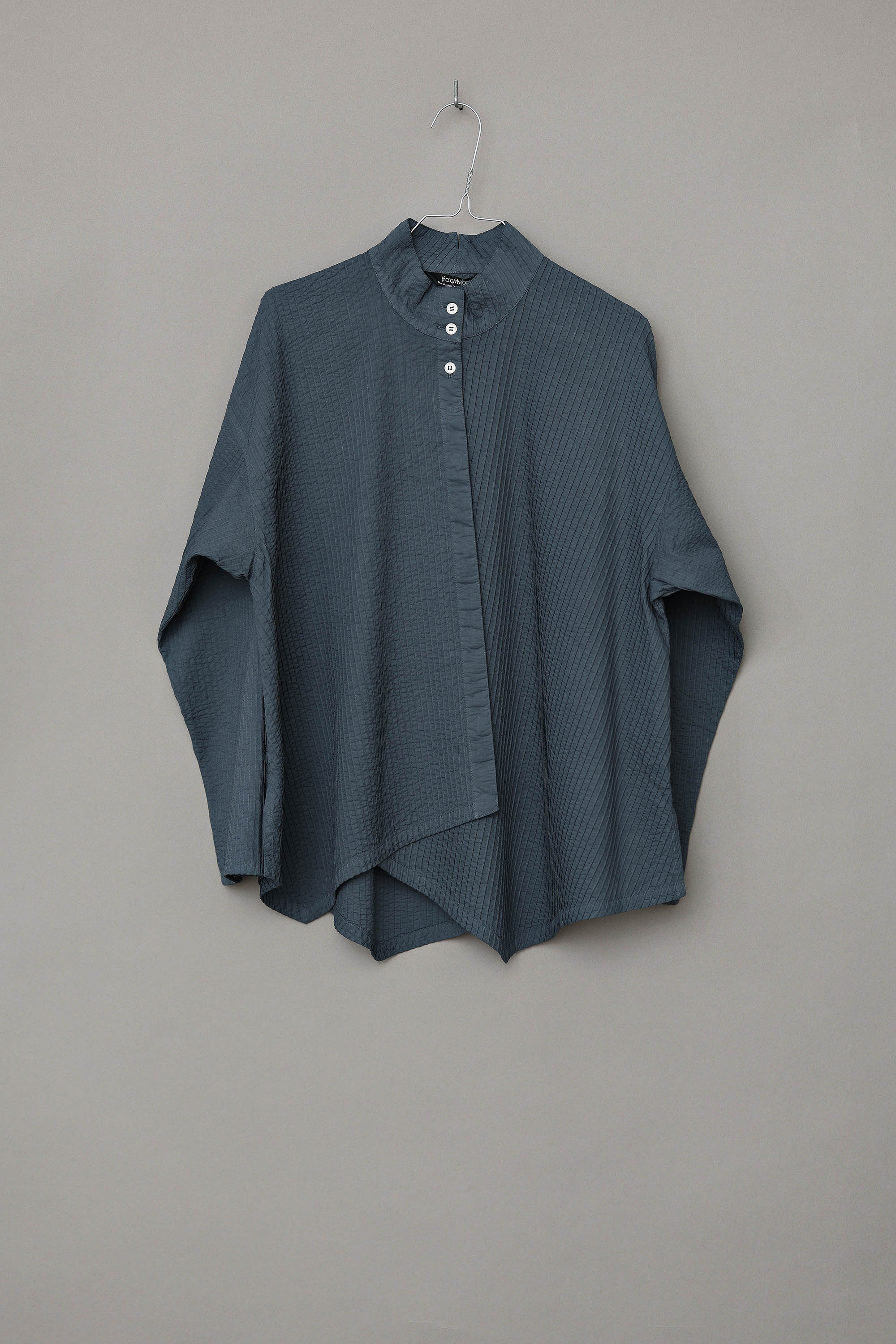Stonegrey YaccoMaricard shirt with asymmetrical closure