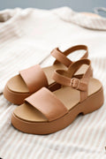 Chunky, brune sandaler fra Camper